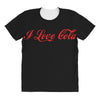 I Love Cola All Over Women's T-shirt