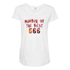 Number Of The Best Maternity Scoop Neck T-shirt