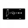 Cat Math License Plate