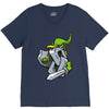 linkage V-Neck Tee