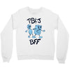 peanut butter and jelly   bff Crewneck Sweatshirt
