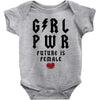 Girl Power Future Is Female Baby Bodysuit