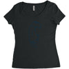 apatosaurus Women's Triblend Scoop T-shirt