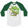 funny snake 3/4 Sleeve Shirt