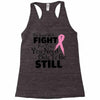 the lord will fight for you, you need only to be still Racerback Tank