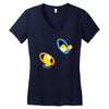 Homer Portal Women's V-Neck T-Shirt