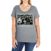 Pierre Auguste Renoir Bal Du Moulin De La Galette Ladies Curvy T-Shirt
