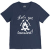 lets get toasted V-Neck Tee