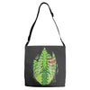 skeletal halloween Adjustable Strap Totes
