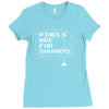 pixels are for squares Ladies Fitted T-Shirt