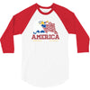 science bless america 3/4 Sleeve Shirt