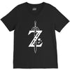 the legend of zelda - breath of the wild white logo V-Neck Tee