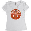 demented are go band logo screen printed Women's Triblend Scoop T-shirt