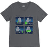 saving the world, one small step at a time V-Neck Tee