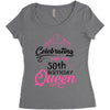 celebrating with the 70th birthday king t shirts Women's Triblend Scoop T-shirt