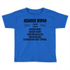 Aquarius Woman Toddler T-shirt