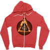 the all seeing eye Zipper Hoodie