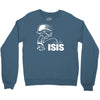 pee on isis decal look Crewneck Sweatshirt