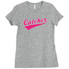 gay pride catcher funny Ladies Fitted T-Shirt