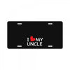 I Love My Uncle License Plate