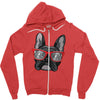 hipster pillows Zipper Hoodie