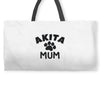 akita mum Weekender Totes