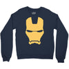 iron man mask avengers marvel comics gift Crewneck Sweatshirt