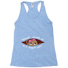 August Peeking Out Baby Girl Racerback Tank