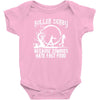 roller derby   zombie Baby Bodysuit