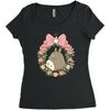 totoro Women's Triblend Scoop T-shirt