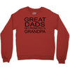 great dads get promoted Crewneck Sweatshirt