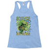 science needs your brain Racerback Tank