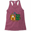 scaredy cats Racerback Tank