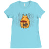 totorochu Ladies Fitted T-Shirt