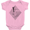 surf nose Baby Onesie