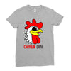 Chiken Ladies Fitted T-Shirt