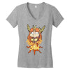 praise the sun (2) Women's V-Neck T-Shirt