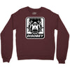 bull dog disobey Crewneck Sweatshirt