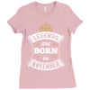 Legends Are Born In November Ladies Fitted T-Shirt