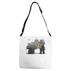 pacifist plumber Adjustable Strap Totes