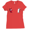 listen to your conscience Ladies Fitted T-Shirt