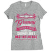 They Call Me Granny Partner In Crime Funny Ladies Fitted T-Shirt