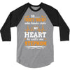 There's This Boy Who Stole My Heart He Calls Me Stepmom 3/4 Sleeve Shirt