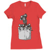 pocket koala bears Ladies Fitted T-Shirt