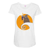 halloween king Maternity Scoop Neck T-shirt