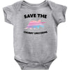 Save The Chubby Unicorns Baby Bodysuit