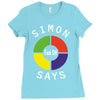 simon says funny Ladies Fitted T-Shirt