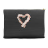bacon heart Accessory Pouches