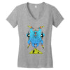 demon squid god Women's V-Neck T-Shirt