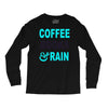 coffee books and rain Long Sleeve Shirts